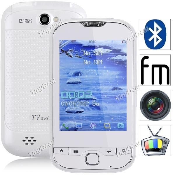 3" Resistive Touchscreen Dual SIM AT&T T-Mobile Vodafone Unl