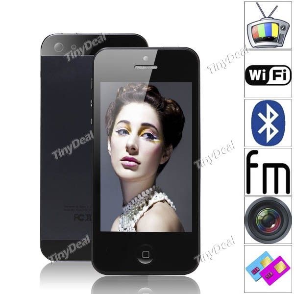 3.5" 2-SIM AT&T T-Mobile Vodafone Unlocked Bar Mobile Cell P