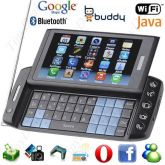 3,5 "Touch Screen Side slide teclado QWERTY TV WiFi Java Móv